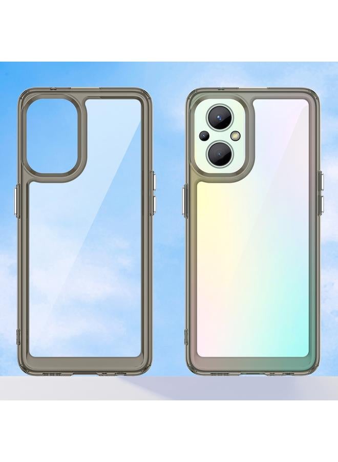 اس-توب جراب لهاتف OPPO F21 Pro 5G من سلسلة ملونة من الأكريليك + جراب هاتف TPU - Image 2