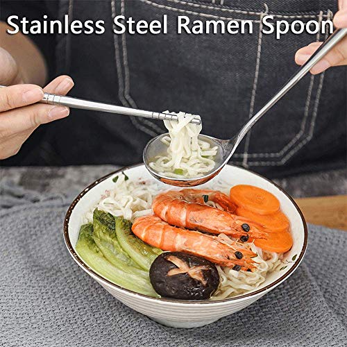 Qualizon 18/8 Stainless Steel Mini Ladle Deep Soup Spoon - 6.7inch (4 Packed) - Image 5