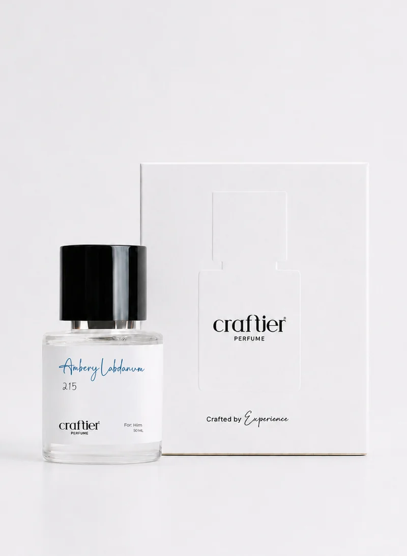 Craftier Perfume AMBERY LABDANUM - Inspired of-BLEU DE L'EXCLUSIF, Perfume For Men, Long Lasting Woody Ambery Fragrance, Eau De Parfum - 50ml