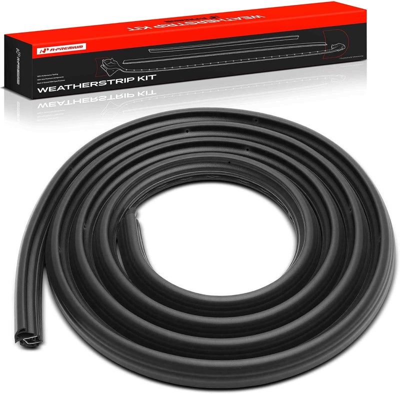 A-Premium Front Right Car Door Weather Stripping Seal Strip Compatible with Chevrolet Tahoe, Suburban 1500/2500, Avalanche & GMC Yukon, Yukon XL 1500/2500 & Cadillac Escalade, Escalade ESV/EXT - Image 1