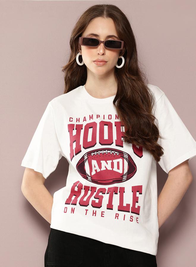 Dillinger Women Oversized Crew Neck T-Shirt - Image 1