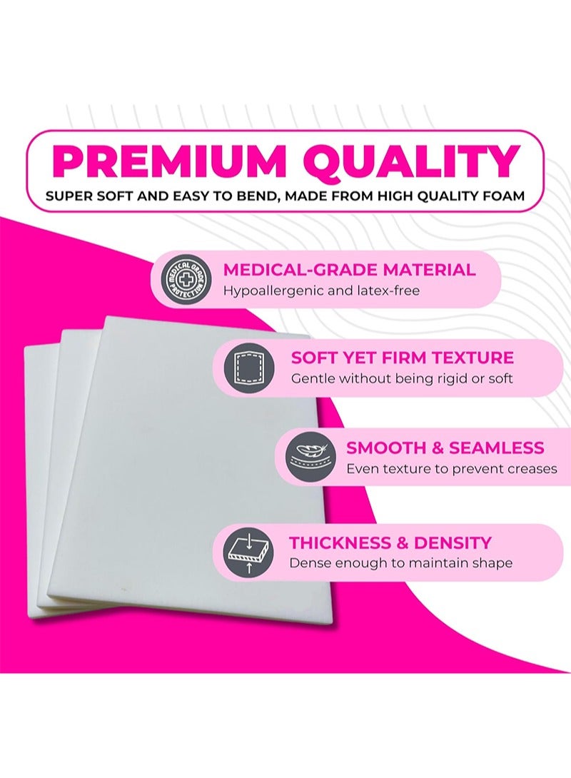 HaLunhi Lipo Foam Board for Lower Back Provides Abdominal Compression,Comfortable Foam Board After Liposuction,Foam Board for BBL Surgery,Post Surgery Tummy Board,3 Pack  - Image 2