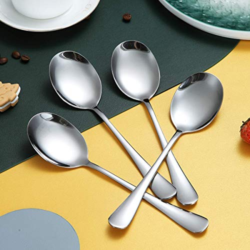 Kyraton Serving Spoons 4 Pieces, Kyraton Serving Spoons, Include Solid Serving Spoon Stainless Steel Serving Utensils, Serving Set Packing of 4 - Image 3