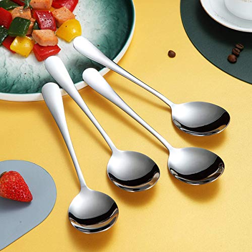 Kyraton Serving Spoons 4 Pieces, Kyraton Serving Spoons, Include Solid Serving Spoon Stainless Steel Serving Utensils, Serving Set Packing of 4 - Image 5