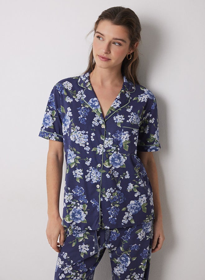 women'secret Floral Cotton Classic Pyjamas  - Image 2