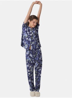 women'secret Floral Cotton Classic Pyjamas  - Image 1