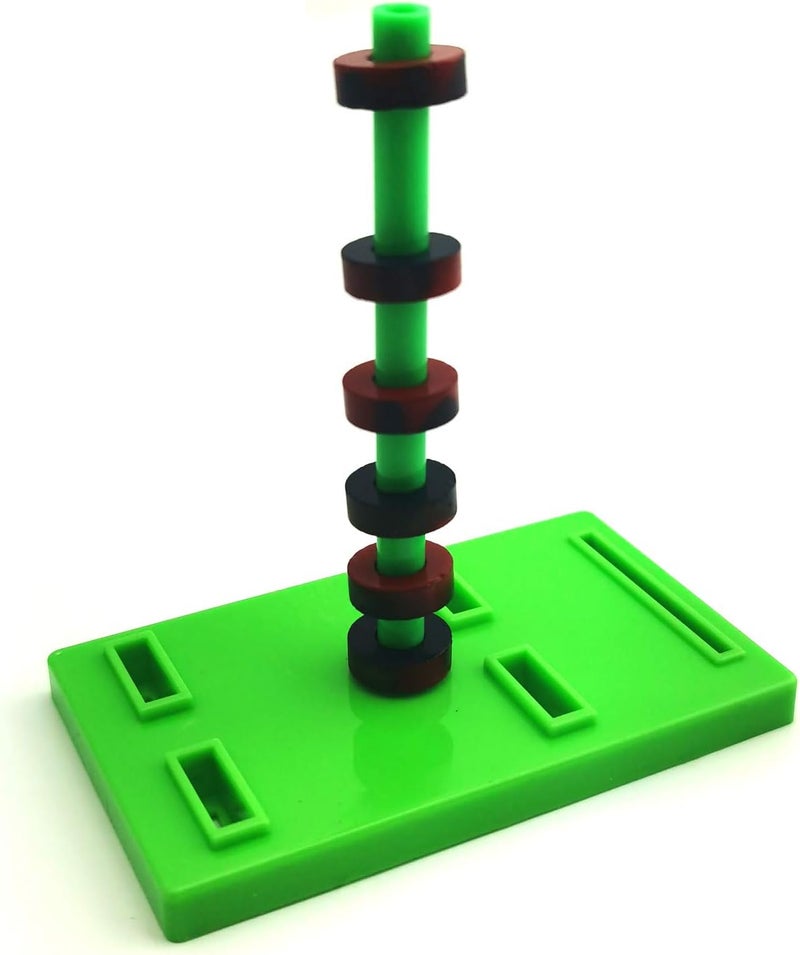 EUDAX Labs Junior Science NS Magnet Set for Education Science Experiment Tools Icluding BarRingHorseshoeCompass Magnets - Image 5