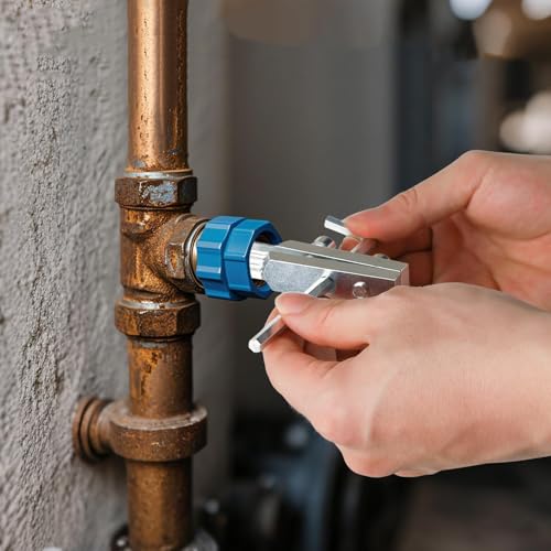 Jubobu Faucet & Pipe Angle Valve Broken Wire Extractor,Pipe Extractor For Use with 1/2 inch And 3/4 inch Pipes,Broken Valve Extractor for Tap Faucet Valve Damaged Broken Wire Pipe or Water Pipe Bolt - Image 4