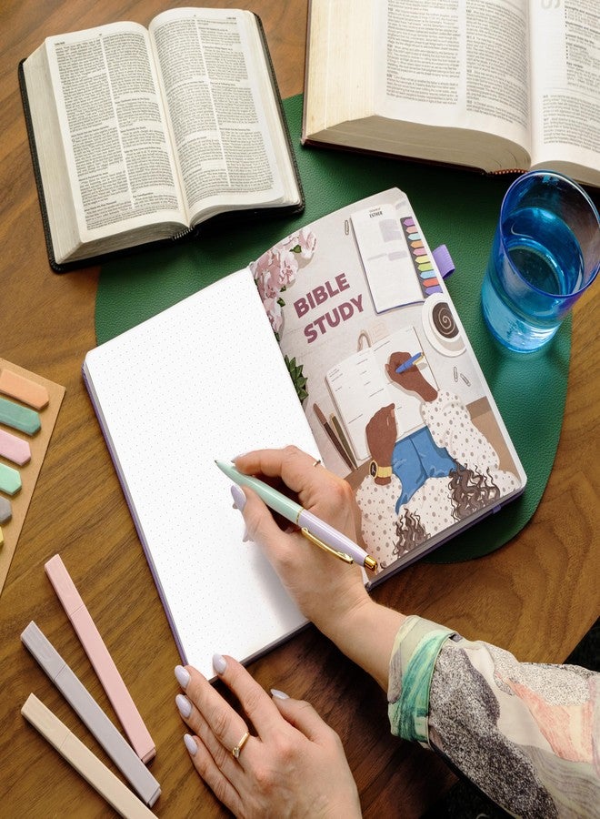 Clever Fox Bible Study Journal - Church Notes Notebook - Note Taking & Journaling Kit - Faith Based Religious Gifts & Accessories (Lavender) - Image 3