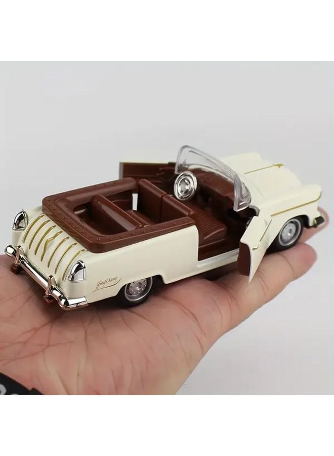 Blue Vintage Alloy Car Model Metal Dashboard Ornament Collection Gift - Image 5