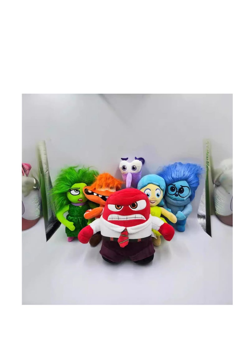 general Cute Inside Out 2 Plush  Toy for Movie Fans Gift, Soft Stuffed Figure Doll for Kids and Adults  Great Birthday  Choice for Boys Girls 6 pcs - Image 2