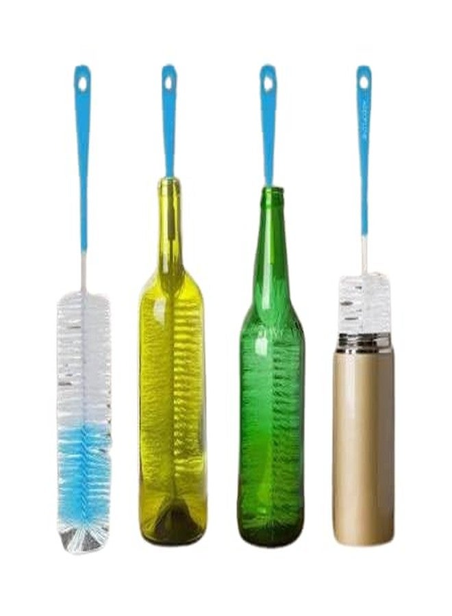 Bottle Cleaning Brush | Long Handle Scrubber with Stiff Bristles | Deep Clean for Water Bottles, Baby Bottles, Thermos, Travel Mugs & Narrow Neck Containers(Design - 7)(Pack - 2) - Image 1