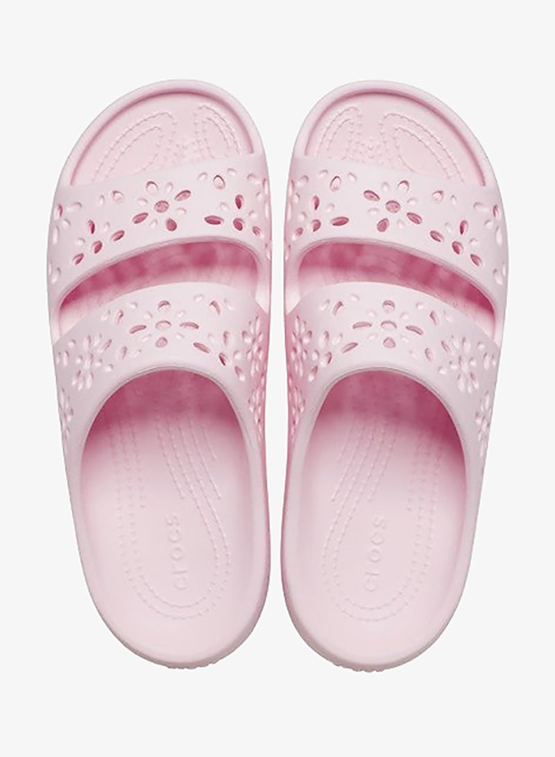 كروكس صندل كلاسيكي بفتحات زهور - Image 3