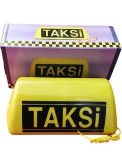 Leader Lighted Taxi Sign Magnetic Taxi Sign 12 Volt  - Image 1