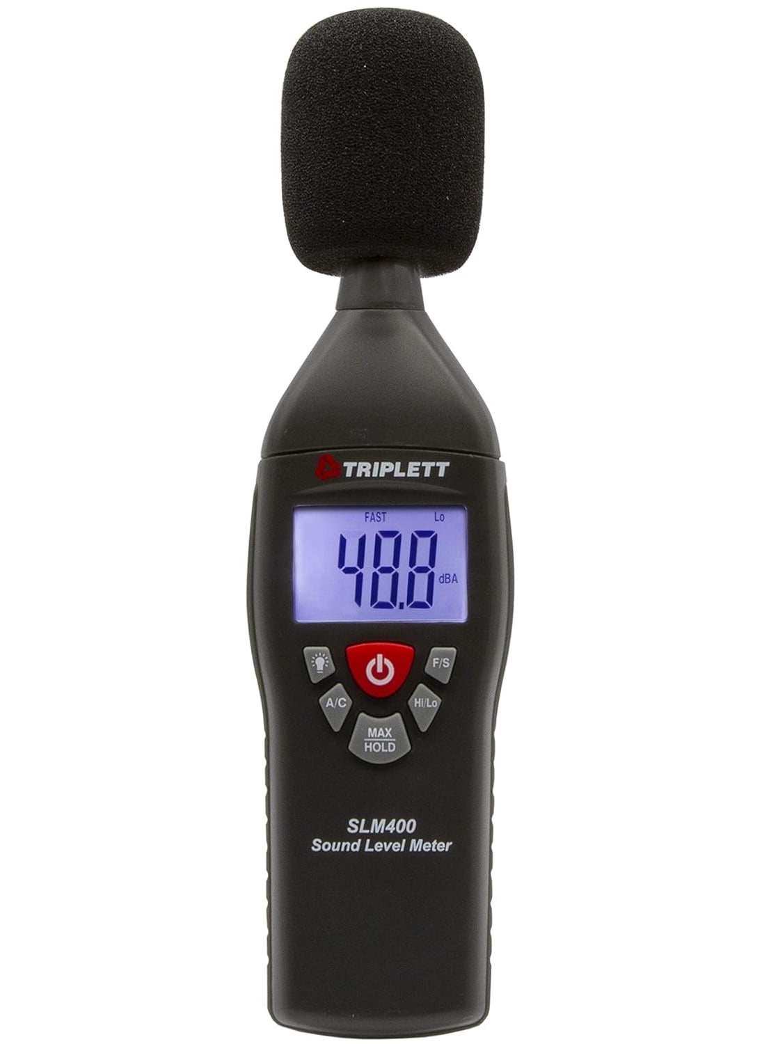 Triplett Triplett SLM400KIT Decibel Sound Level Meter with Calibrator 35 to 130dB  - Image 3