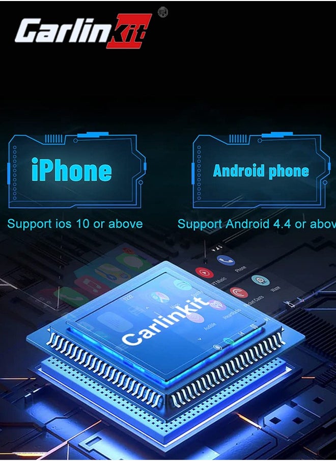 Carlinkit - Carlinkit Wired & Wireless CarPlay Android Auto Dongle for Modify Android Screen Car Smart Link - Image 1