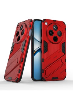 Cover for Oppo Find X8 PRO 5G, [High Anti-Drop] Frame Bumper Soft Silicone Ultra Thin Case, with Hidden Kickstand Foldable Stand