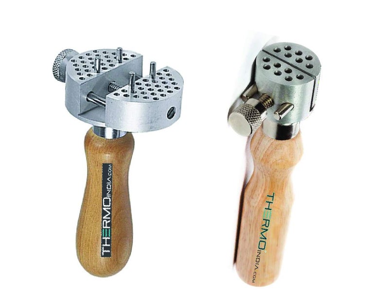 Thermo (Set of 2) Universal Work Holder & Mini Universal Work Holder Tool for Jewelry Making Crafting & Repair/Perfect for filing, painting, engraving, sawing and shaping work - Image 1