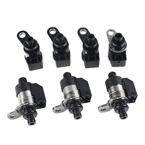 WOWAUTO 7pcs RE5R05A Transmission Solenoid Compatible with Nissan Infiniti Hyundai Kia Datsun RE5R05A 7PCS SET - Image 1