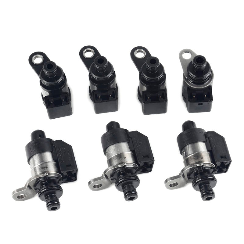 WOWAUTO 7pcs RE5R05A Transmission Solenoid Compatible with Nissan Infiniti Hyundai Kia Datsun RE5R05A 7PCS SET - Image 2