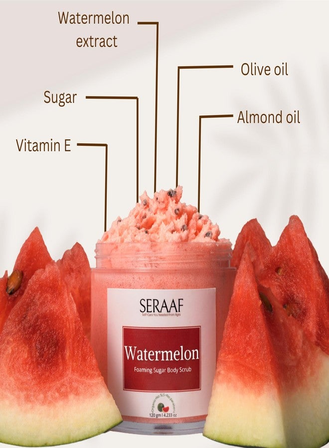 SERAAF WATERMELON BODY SCRUB - Image 2