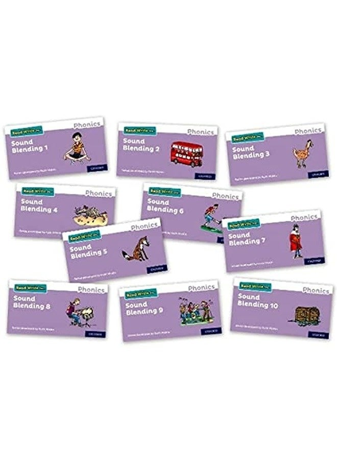Read Write Inc Phonics Sound Blending Books Mixed Pack Of 10 1 Of Each 