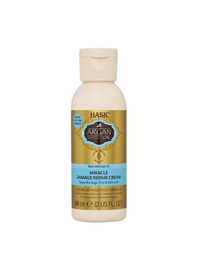 هاسك كريم هاسك أرغان أويل ميراكل لإصلاح الشعر التالف لجميع أنواع الشعر، آمن على اللون، خالٍ من الغلوتين والكبريتات والبارابين - Image 1