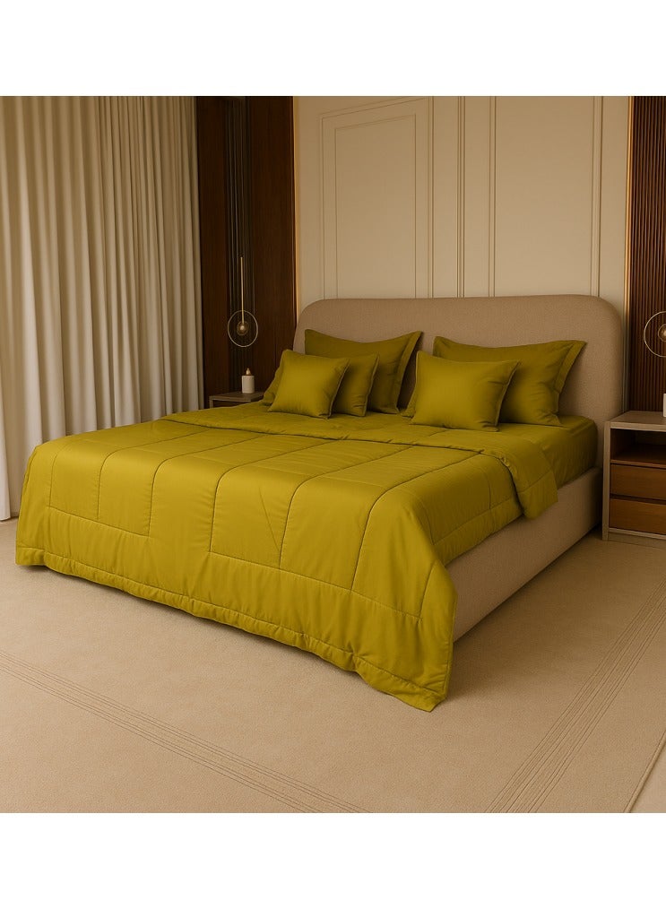 FoamZone Microfiber Comforter Bedding 10 PCs Single Size 240x160 cm