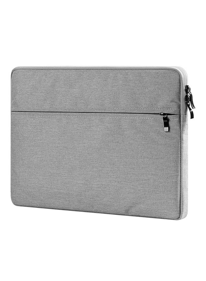 اليشمك حقيبة للكمبيوتر المحمول من البوليستر لجهاز ماك بوك رمادي