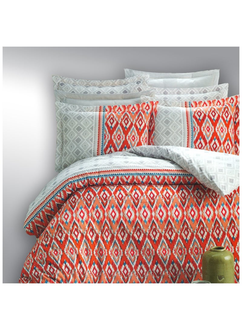 Family Bed Flat Bed sheet Set Cotton 4 pieces size 240 x 250 cm Model 164 from Family Bed - Image 2