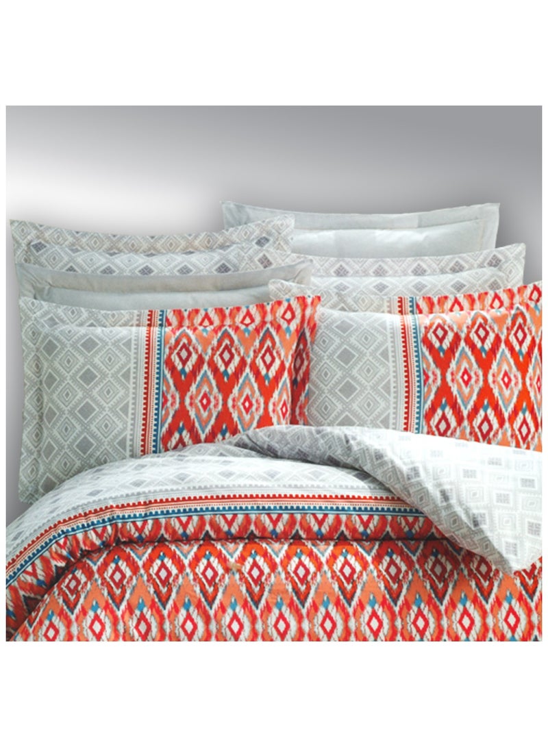 Family Bed Flat Bed sheet Set Cotton 4 pieces size 240 x 250 cm Model 164 from Family Bed - Image 5