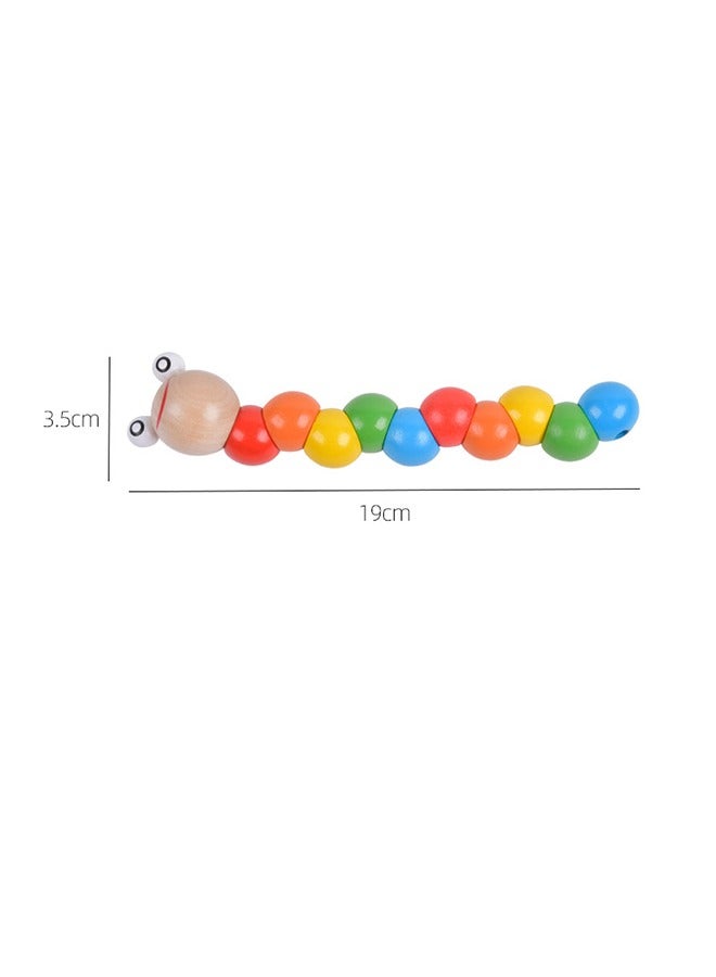 Baby Toys 6 to 12 Months, 12-18 Months, 3-6 Months Development, Prone Time Toys Crawling Toys - Baby Toys - Caterpillar Twist Toys for Baby Boys and Girls  - Image 5