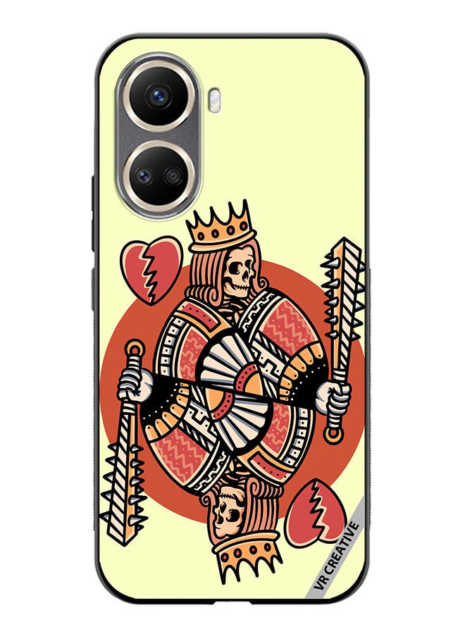 VR CREATIVE Protective Case Cover For Huawei Nova 10 SE King Suit Design Multicolour - Image 1