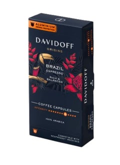 Davidoff Brazil Espresso Rich And Balanced Coffee Capsules  - Image 2