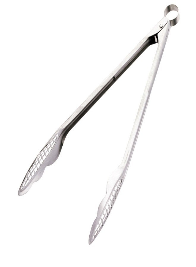 Cuisipro Stainless Steel Narrow Grill/Fry Tongs, 12-1/2-Inch - Image 1