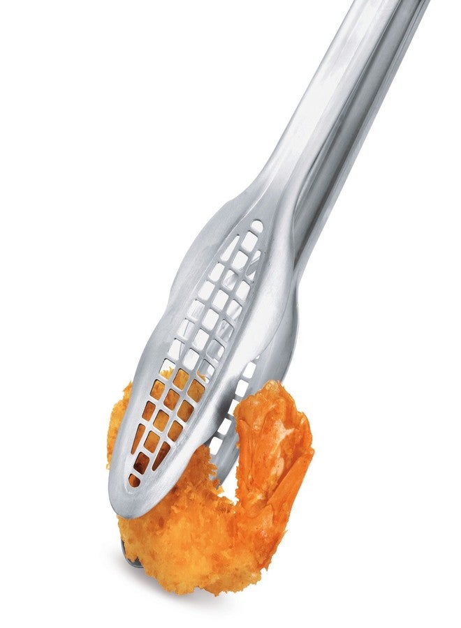 Cuisipro Stainless Steel Narrow Grill/Fry Tongs, 12-1/2-Inch - Image 2