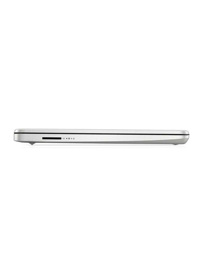 HP لابتوب نوت بوك 14T بشاشة لمس 14 بوصة بدقة عالية الوضوح ومعالج كور i5 وذاكرة رام بسعة 8 جيجابايت ومحرك أقراص SSD بسعة 256 جيجابايت وبطاقة رسومات إنتل بدقة فائقة الوضوح فضي - Image 3