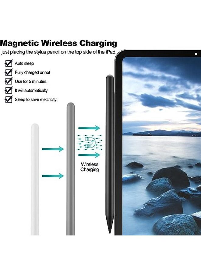 ApplePencil Tablet IPad Touchscreen Pen Suitable for Apple IPad Pencil Digital Display Handwriting Capacitive Pen Black  - Image 5