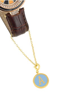 VOYLLA Valentine's Day Collection Alphabet A Blue Enamel Charm  - Image 4