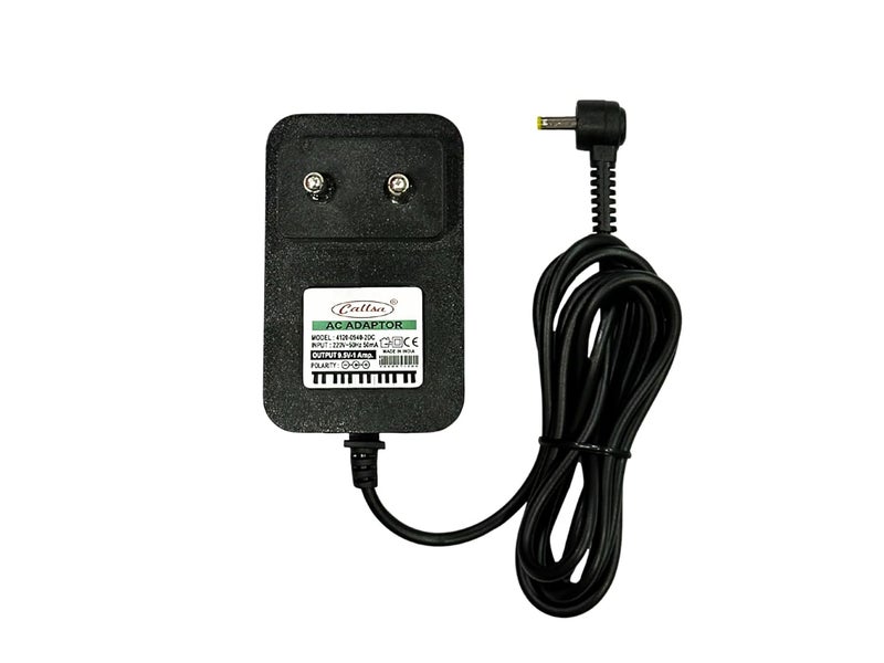 Callsa 9.5V 1 Amp Compatible with Casio Piano Adapter, Power Adapter, Power Supply for Digital Keyboard Musical Instrument & Electronics Keyboard (Input 220V-50Hz Output 9.5Volt 1Amp) Black. - Image 1