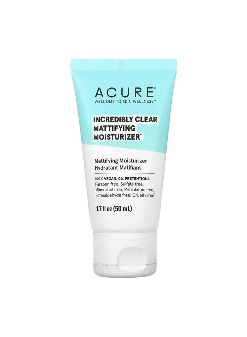 Acure مرطب شفاف غير لامع - 50 مل - Image 1