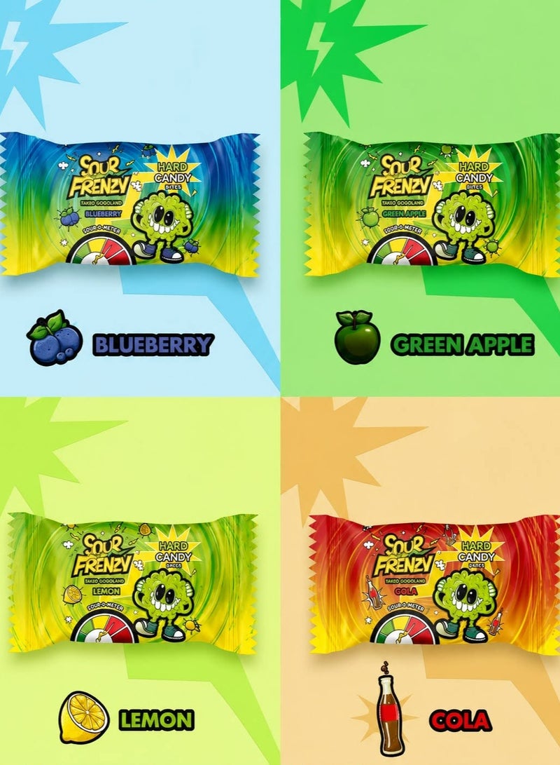 Sour Frenzy Sour Fruits Candy - 60g - Pack of 2 - Image 3