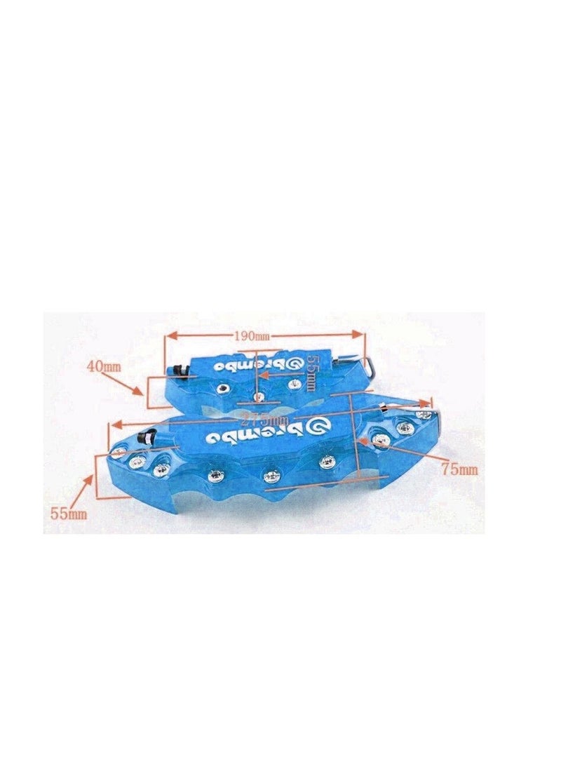 Geneaire 4-Piece High-Quality Brake Caliper Cover Set  - Image 2