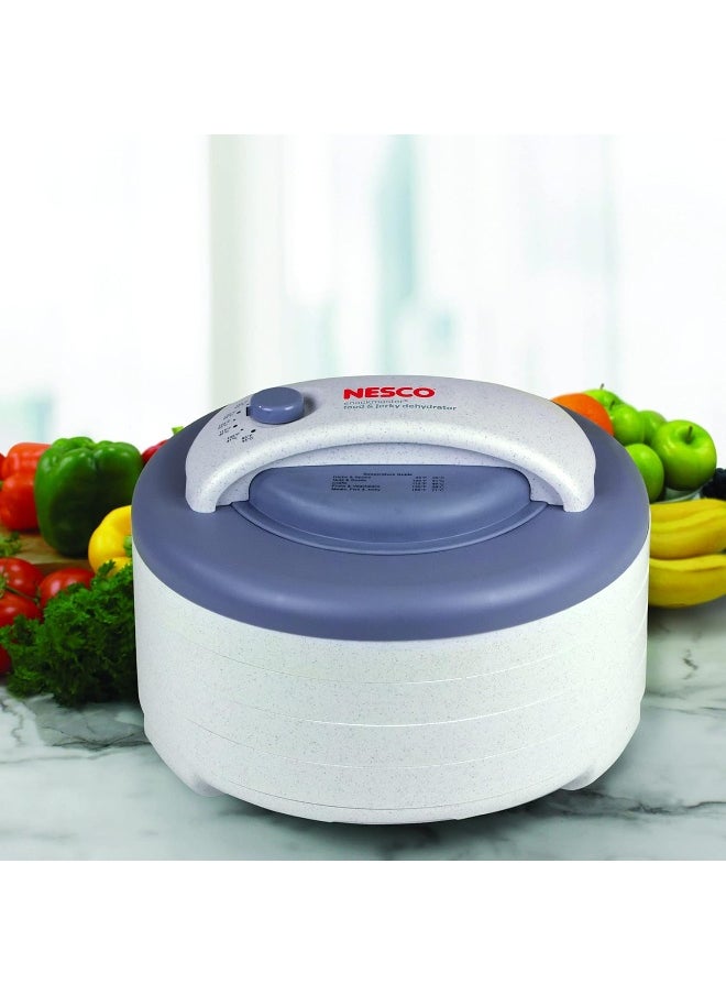 Nesco - NESCO FD-60, Snackmaster Express Food Dehydrator, White, 500 watts - Image 1