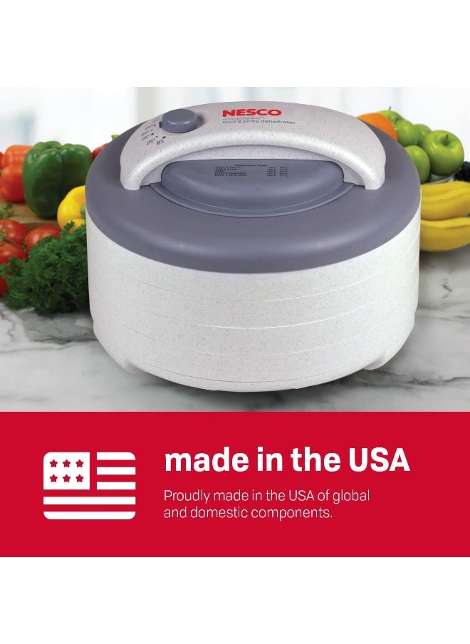 Nesco - NESCO FD-60, Snackmaster Express Food Dehydrator, White, 500 watts - Image 1