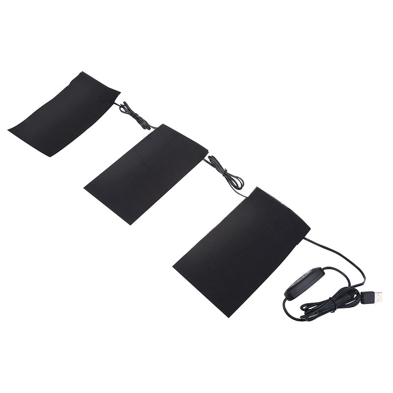 5V 2A 8.5W Lightweight Electric USB Heating Heated Pads Set for Outdoor Winter Camping - Image 2
