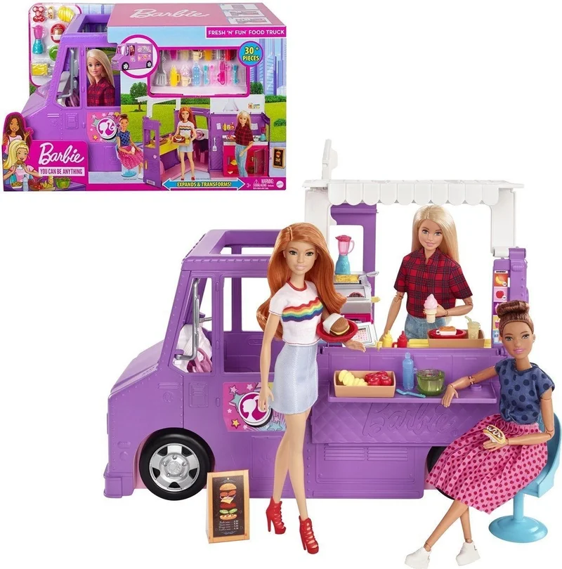 باربي GMW07 ®'s Food Truck™