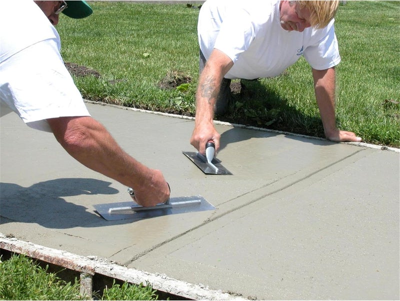 MARSHALLTOWN High Carbon Steel Finishing Trowel, 4 x 18 Inch Concrete, Masonry and Drywall Finishing Tool, Made in the USA, MXS81D - Image 5