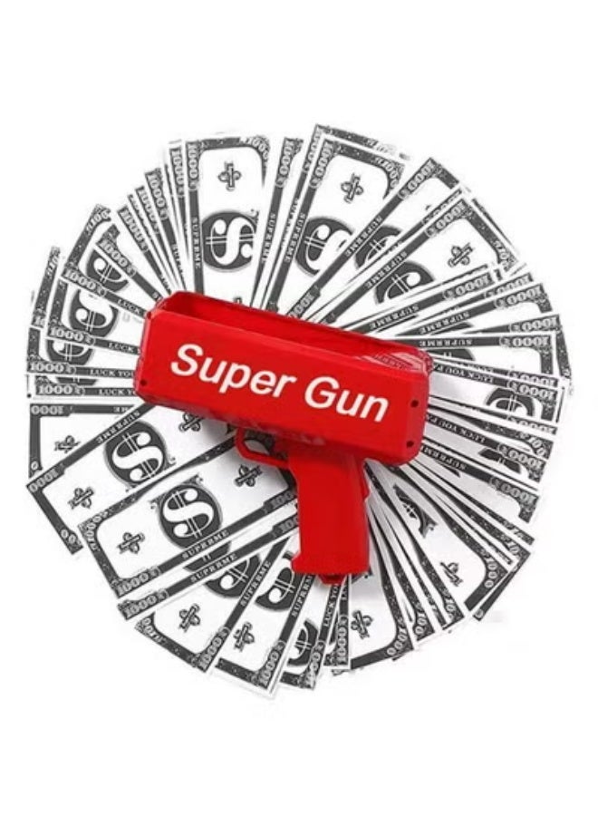 مسدس المال سوبر جان – لإطلاق النقود والورق في الحفلات والمناسبات - Image 2