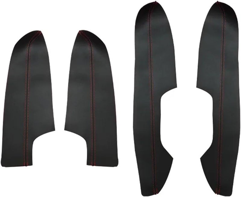 QASULER Microfiber Leather Door Armrest Covers for Nissan X-TRAIL/Rogue - Image 1